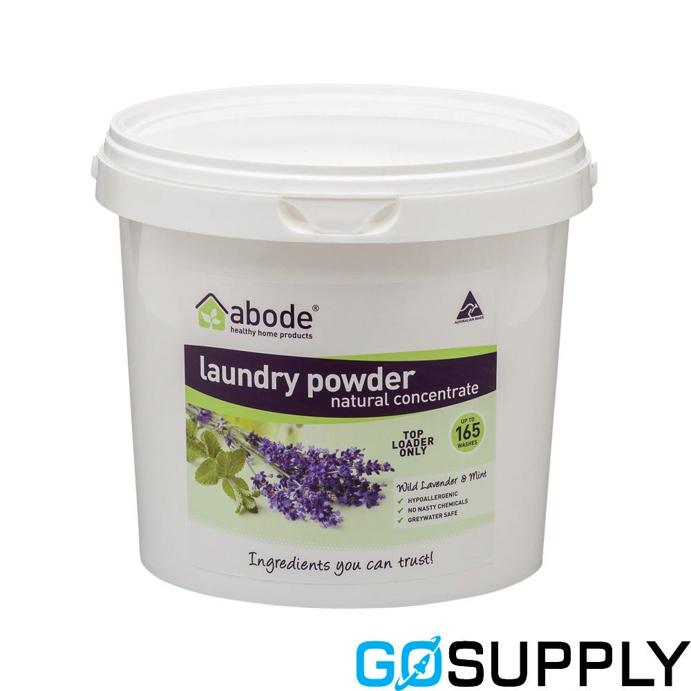 Abode Laundry Powder (Front & Top Loader) - Weight: 4kg Fragrance: Wild Lavender & Mint