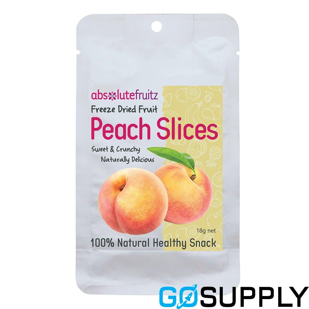 AbsoluteFruitz Freeze Dried Slices - Weight: 18g Flavour: Peach