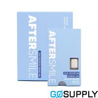 Aftersmile Xylitol Oral Care Chewing Gum - Flavour: Peppermint Purpose: Stain Prevention - Box (10 Single)