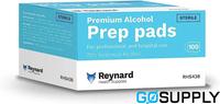 Alcohol and Chlorhex - Prep Pads - 70% ALC & 2% CHG 4.5 X 8.5CM - Pack 100