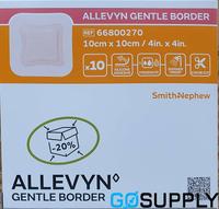 Allevyn Gentle Border (10cm x 10cm) - Pack