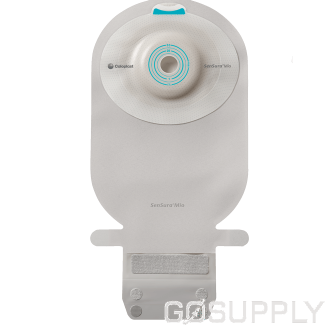 Alterna Comfort 1 Piece Drainable Bag, Shallow Convexity with EasiClose outlet, Maxi 530ml, Pre cut 28mm, Opaque