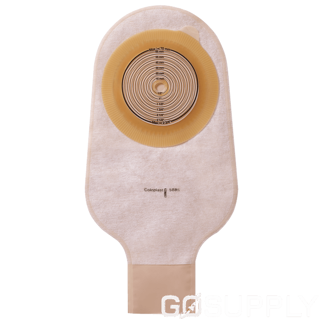 Alterna Comfort 1 Piece Drainable Flat - Capacity: Maxi 530ml Cut to fit: 10-70mm Design: Yes