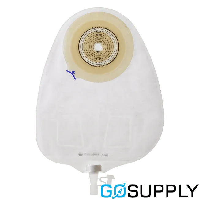 Alterna Urostomy 1 Piece Multi Chamber - Capacity: Midi Cut to Fit: 10-55mm Color: White