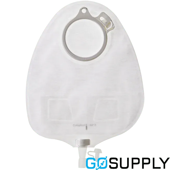 Alterna Urostomy 2-Piece Multi Chamber System - Capacity: 470ml Pre-cut Size: 50ml Color: Clear