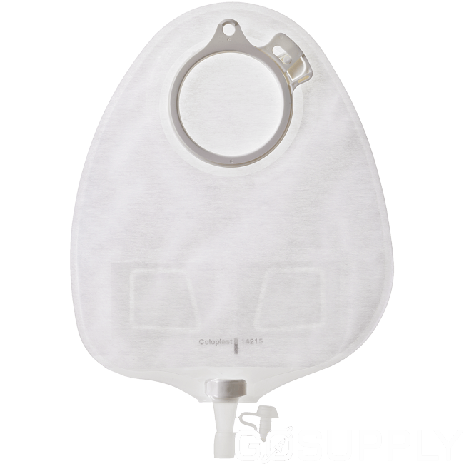 Alterna Urostomy 2-Piece Multi Chamber System - Valve: Anti reflux Capacity: 470ml Pre-cut Size: 60ml Color: White