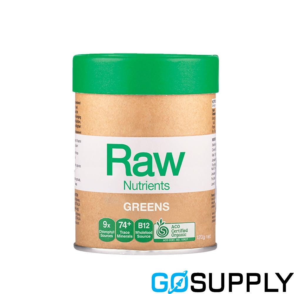 Amazonia Raw Nutrients Organic Greens - Weight: 120g