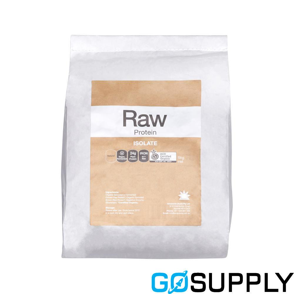 Amazonia Raw Protein Organic Isolate - Weight: 5kg Flavour: Natural