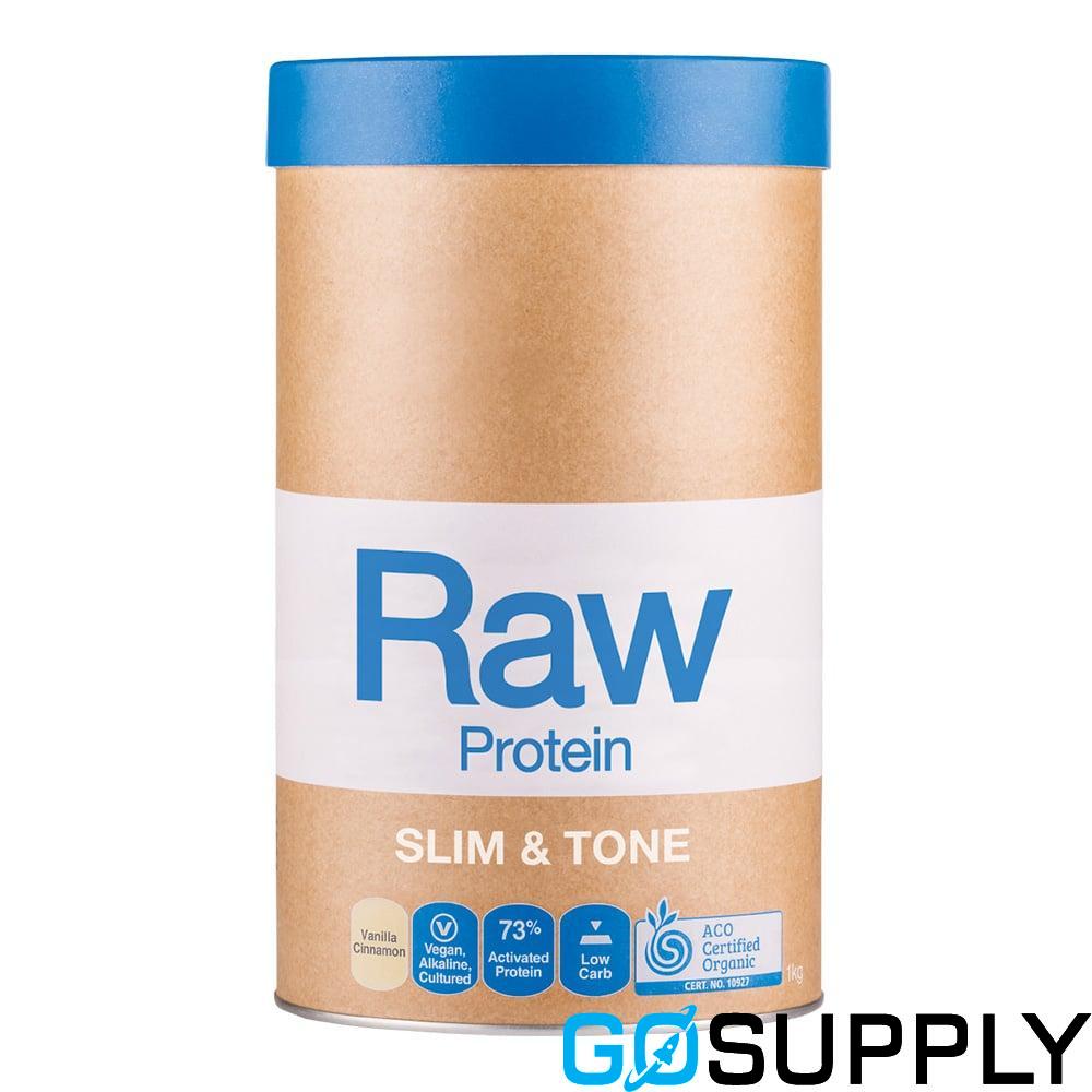 Amazonia Raw Protein Organic Slim & Tone - Weight: 1kg Flavour: Vanilla & Cinnamon