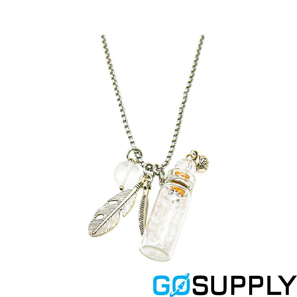 Amrita Court Aroma Necklace - Crystal Type: Clear Quartz