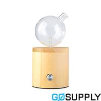 Amrita Court Nebuliser (Diffuser) Wooden Base - Shape: Geometry Cylinder