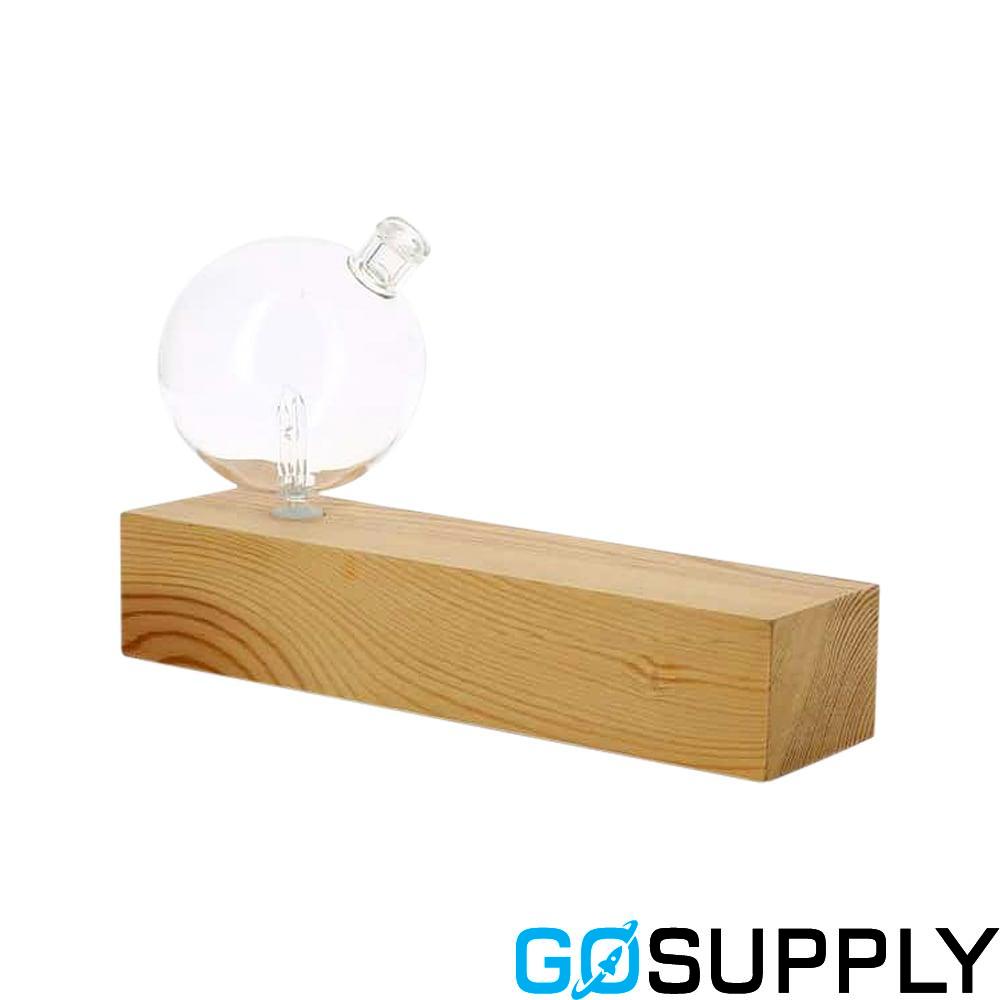 Amrita Court Nebuliser (Diffuser) Wooden Base - Shape: Geometry Oblong