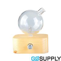 Amrita Court Nebuliser (Diffuser) Wooden Base - Shape: Geometry Square