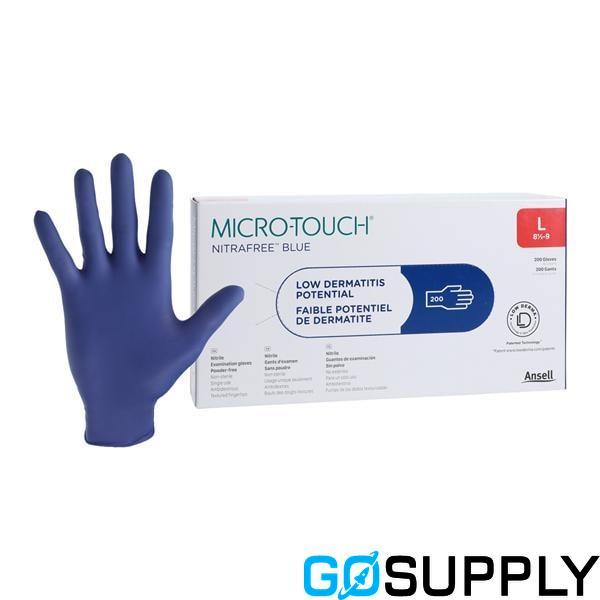 Ansell MicroTouch - Nitrile Gloves (Large)