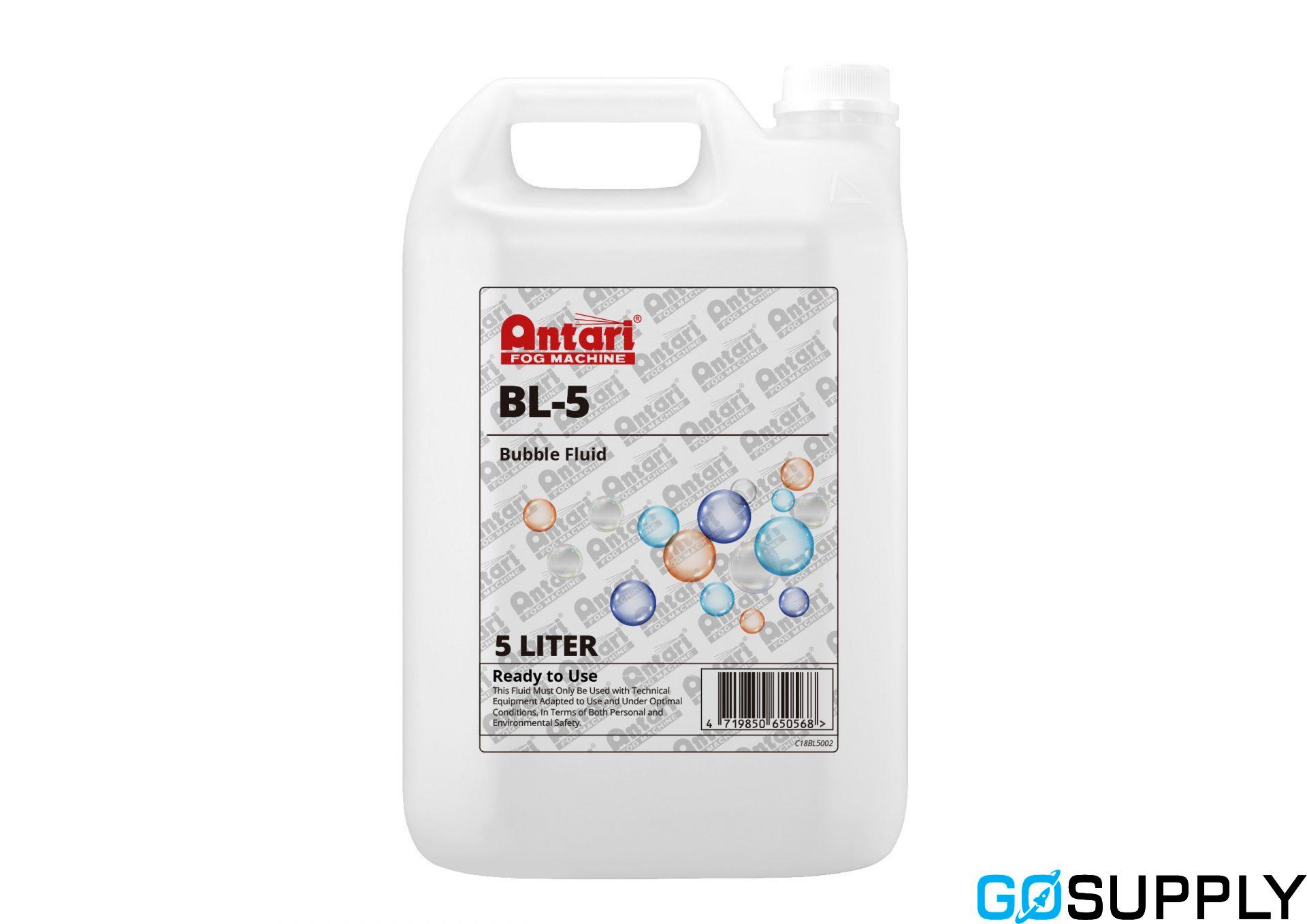 Antari BL5-ANT Bubble Fluid – 5 Litre