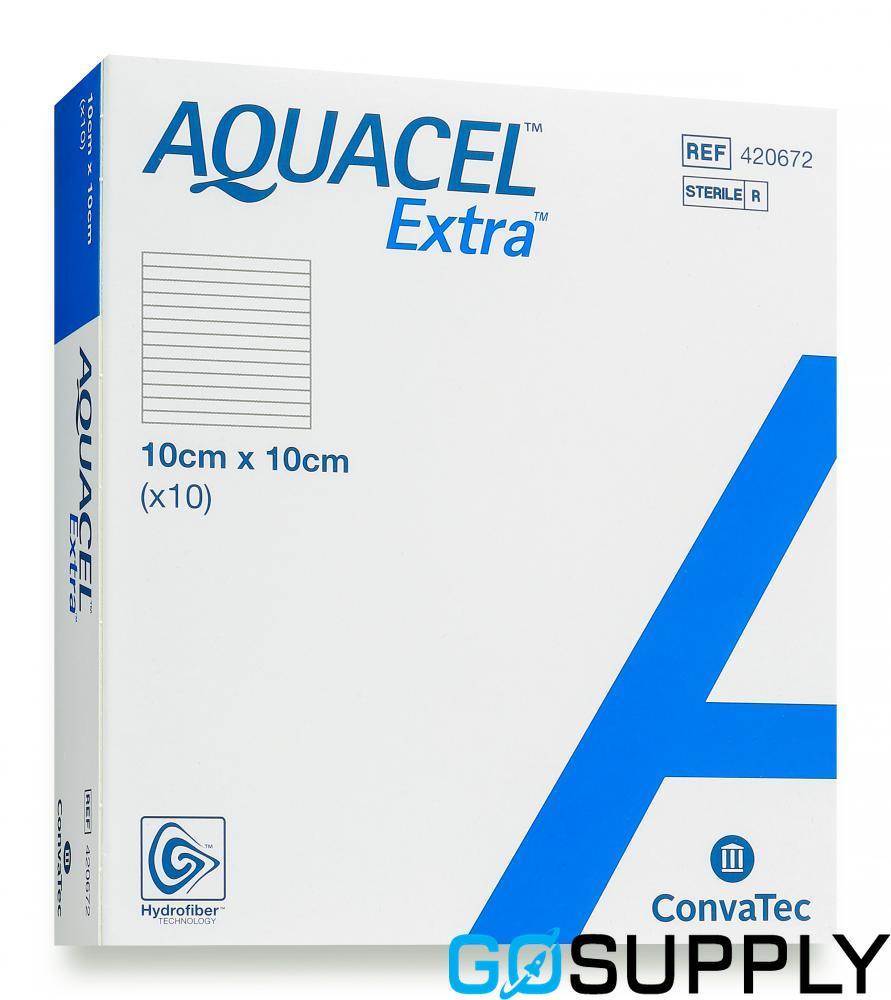 Aquacel Extra (10cmx10cm · 10's)