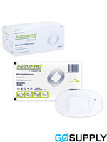 AsGUARD Clear+ Film Island Waterproof Sterile Dressing - Size: 6x7cm