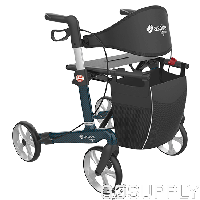 Aspire Vogue Carbon Fibre Seat Walker / Rollator