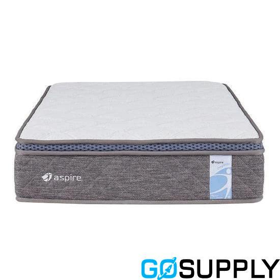 Aspire Comfimotion Pocket Spring Mattress -  Portobello Grey (Queen)