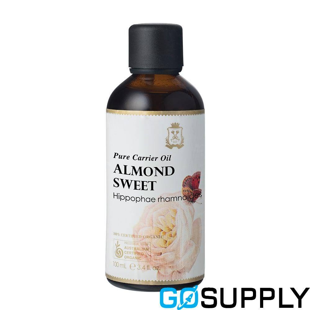 Ausganica Organic Pure Carrier Oil - Type: Almond Sweet Volume: 100ml