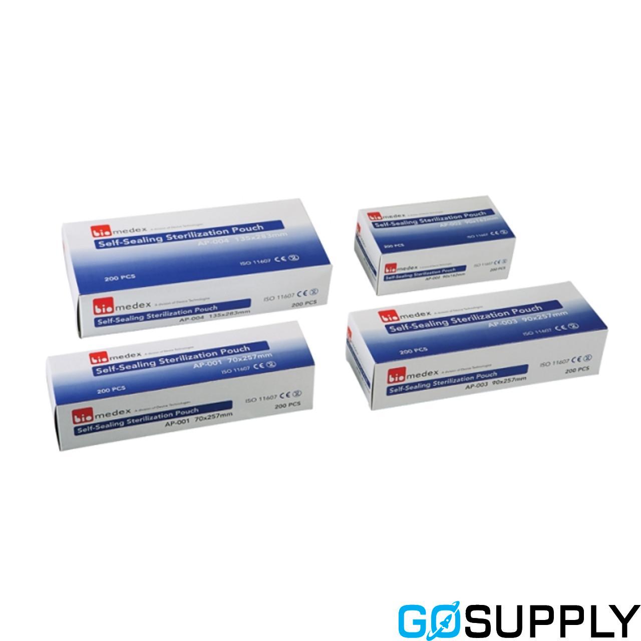 Autoclave 135X283Mm Pouch S/Seal 