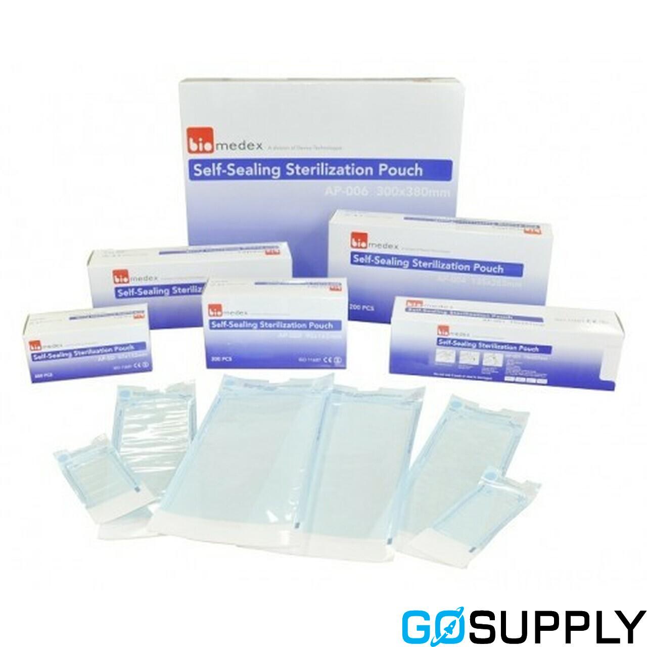 Autoclave 90X257Mm Pouch S/Seal 200'S