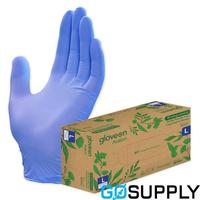 Avalon Nitrile Powder Free Examination Glove (Large · Violet blue · Box/200) - Box