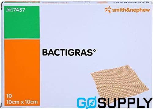 BACTIGRAS DRESSINGS - Pack size: 10 Size: 10cm x 40cm