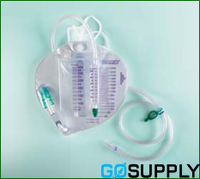 BAG URINE DRAIN - Capacity: 2000ML Features: L/T CLSD SYST, C HANGER ST
