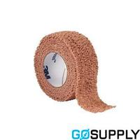 BANDAGE S/ADH NATURAL - Size: 25MMX2M