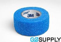 BANDAGE COHESIVE - Size: 25MM X 2.7M Color: BLUE Support Level: LIGHT