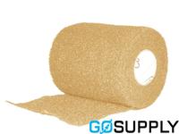BANDAGE ELASTIC SELF ADHERENT COPLUS TAN - Size: 5CMX3M Color: TAN
