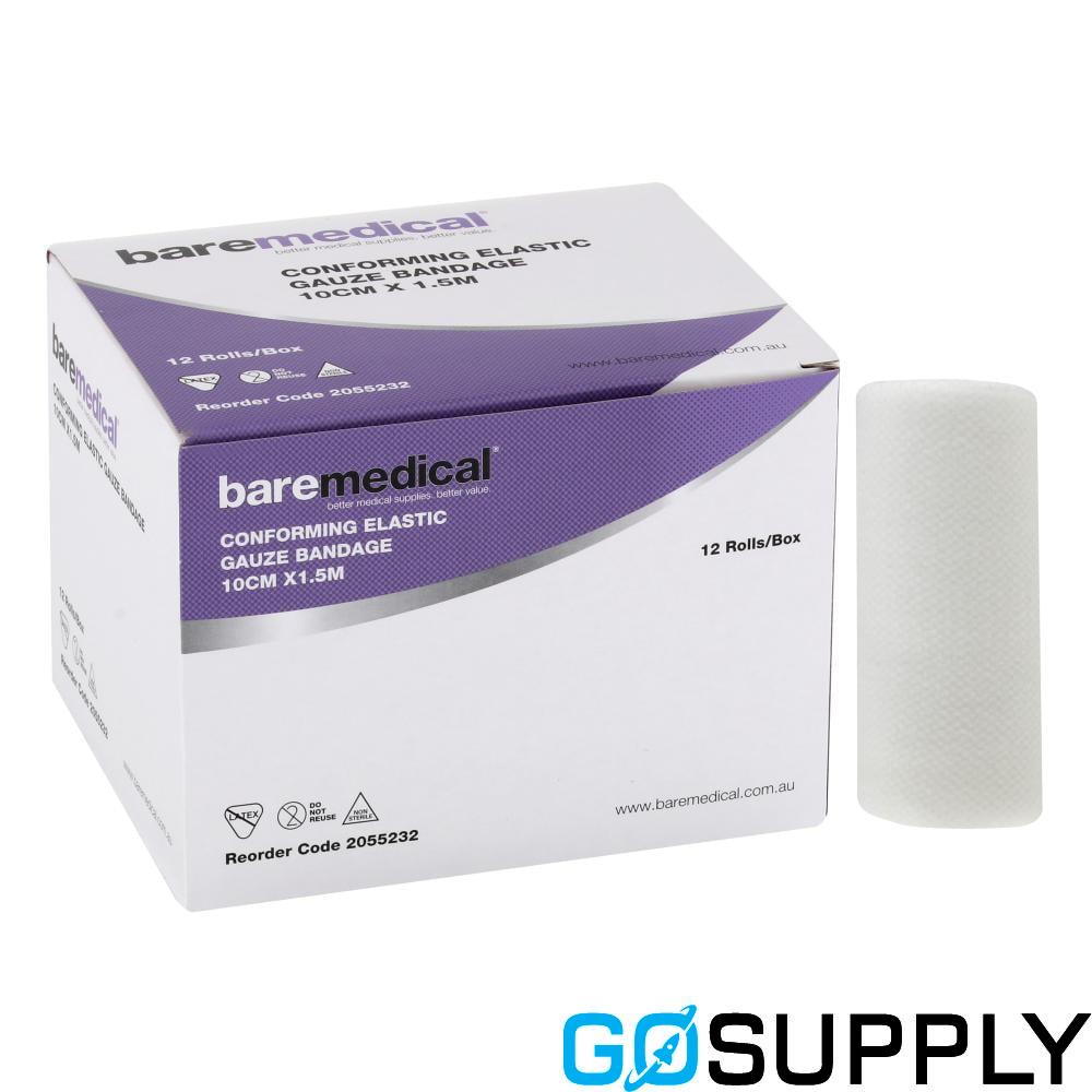 BANDAGE GAUZE CONFORMING - Width: 10CM Length: 1.5M