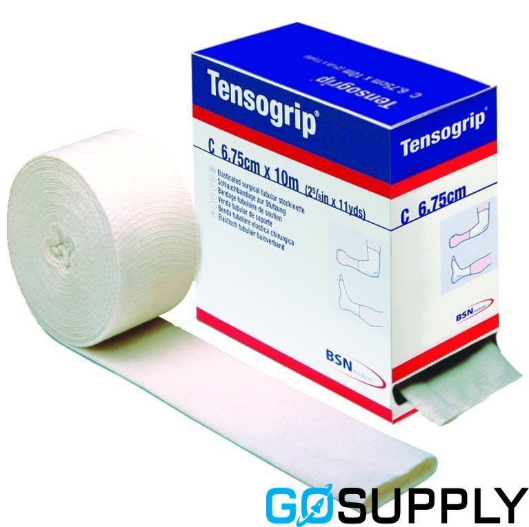 BANDAGE TUBULAR SUPP - Size: C Color: Tan Length: 6.75CMX10M
