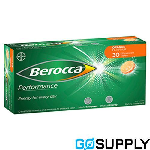 BEROCCA EFF TABS - Pack Size: 30's