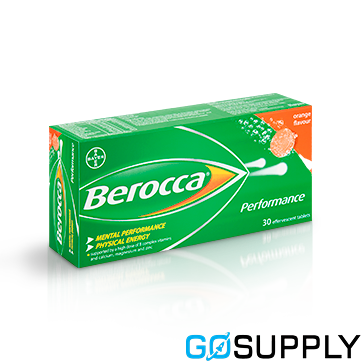 BEROCCA EFF TABS - Pack Size: 30's