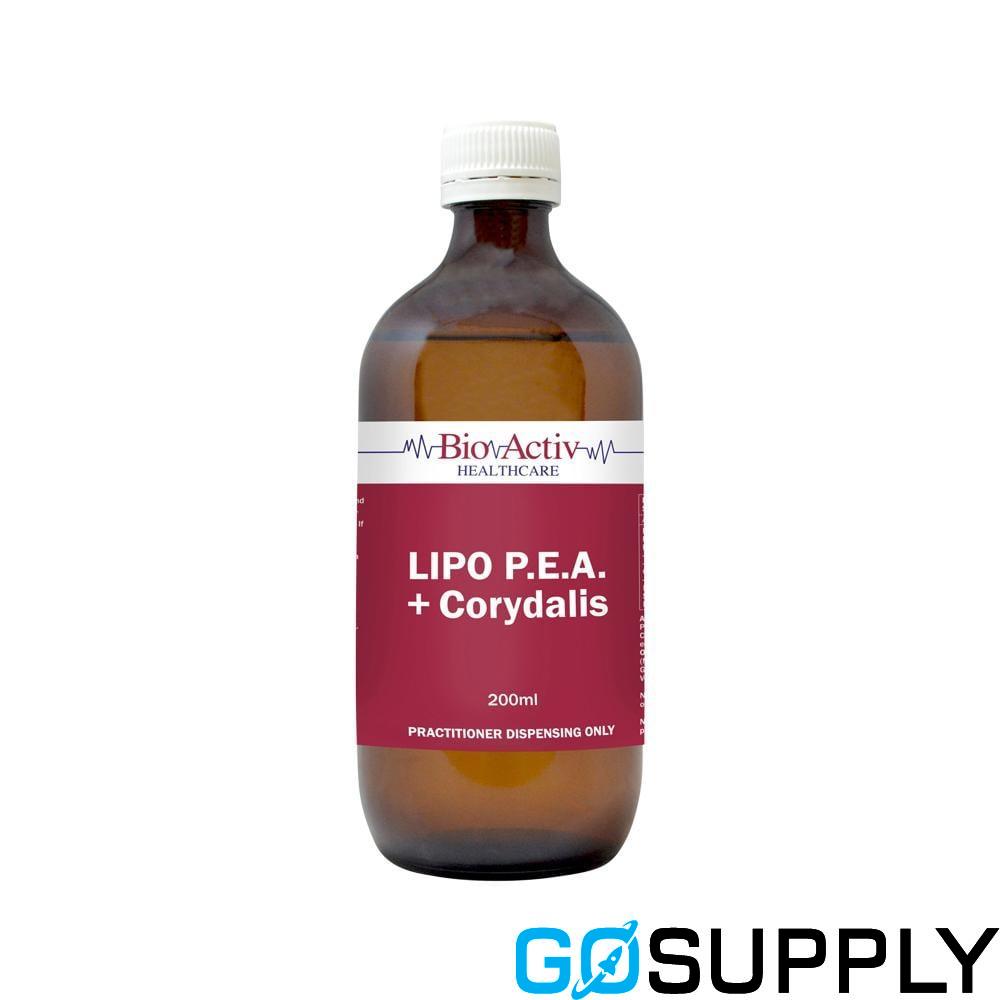 BIOACTIV HEALTHCARE LIPO P.E.A + CORYDALIS - Volume: 200ML