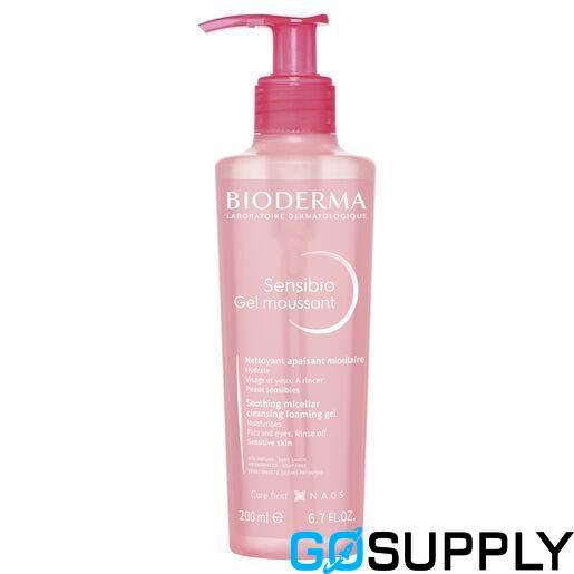 BIODERMA SENSIBIO GEL MOUSSANT - Volume: 200ML Packaging: Pump Bottle