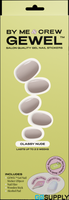 BMC GEWEL GEL NAIL STICKERS - Color: CLASSY NUDE - Packet (20 Single)