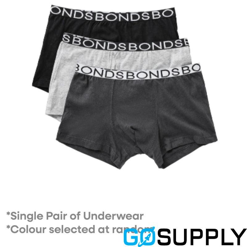 BONDS Trunk with incontinence pad - Colour: Charcoal Absorbency: 100ml Size: Large