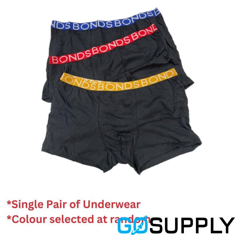 BONDS Trunk with incontinence pad - Colour: Black Absorbency: 400ml Size: Large