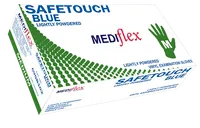 Mediflex gloves vinyl blue power free medium, 1000