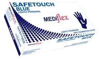 Mediflex gloves vinyl blue power free large, 1000