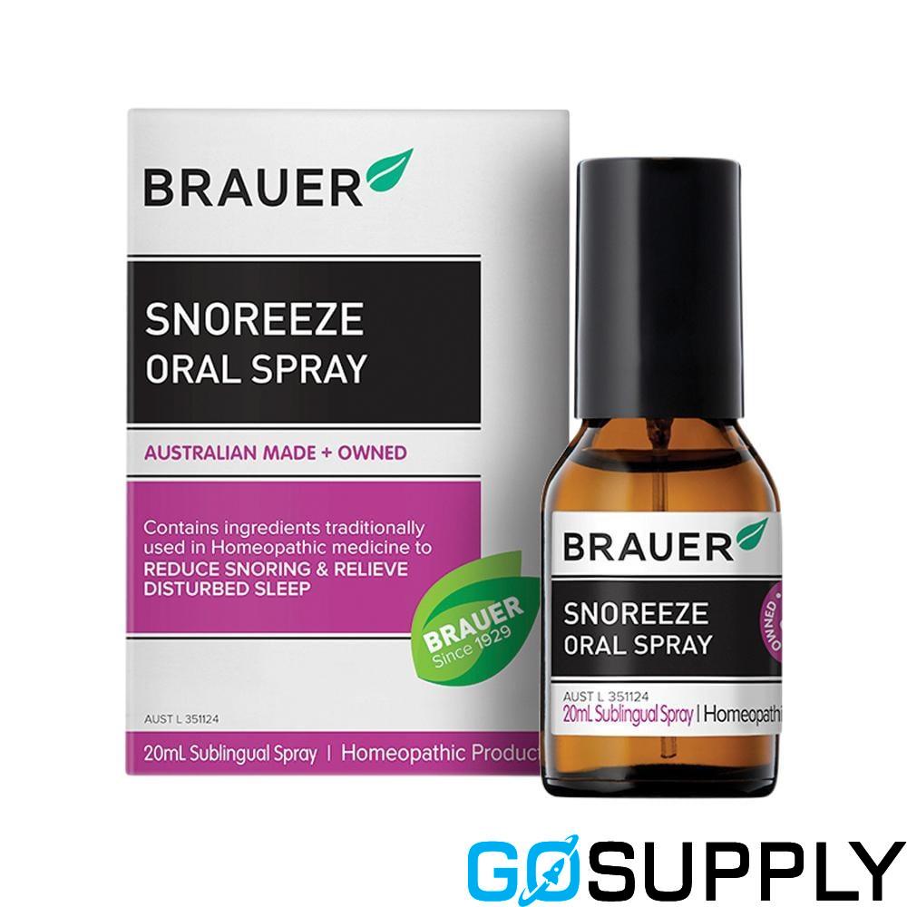BRAUER SNOREEZE - Form: ORAL SPRAY Volume: 20ML