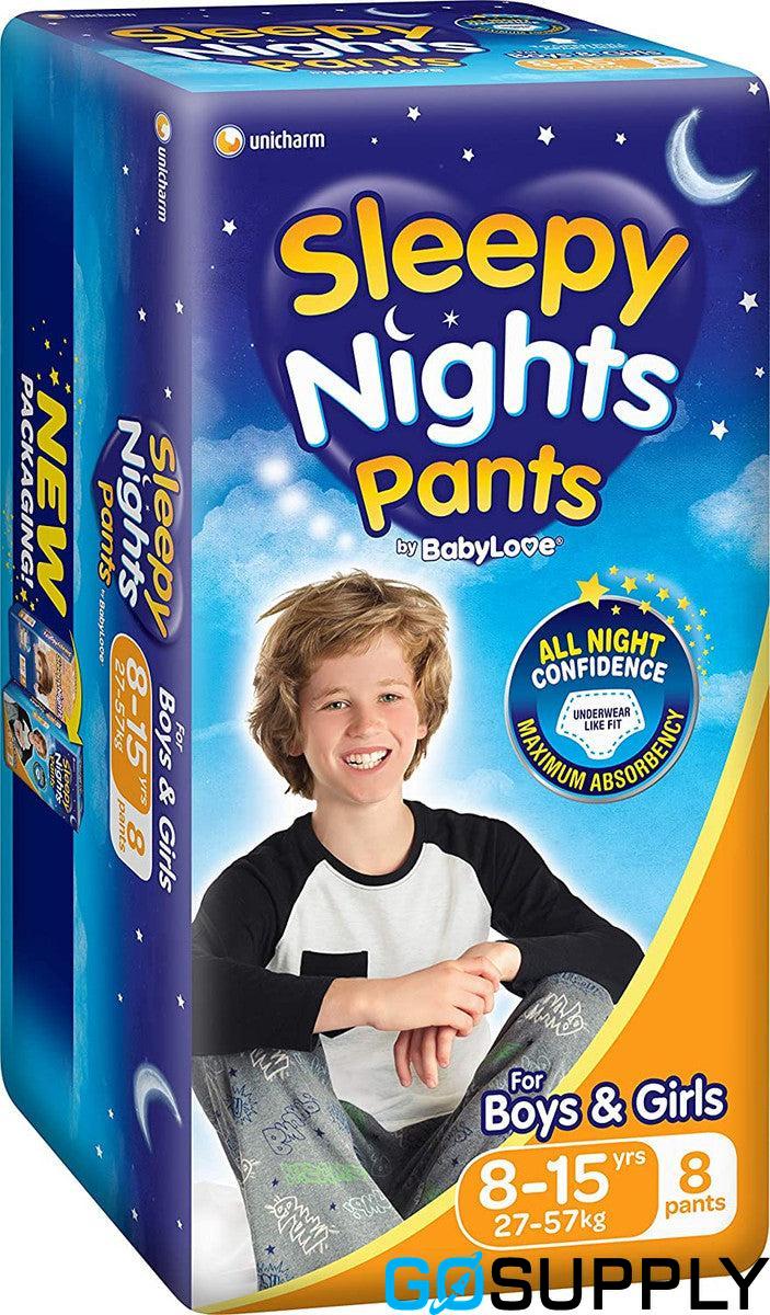BabyLove Sleepy Nights 8-15 yrs Convenience Overnight Pants 