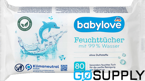 BabyLove Water Wet Wipes (240 pack)