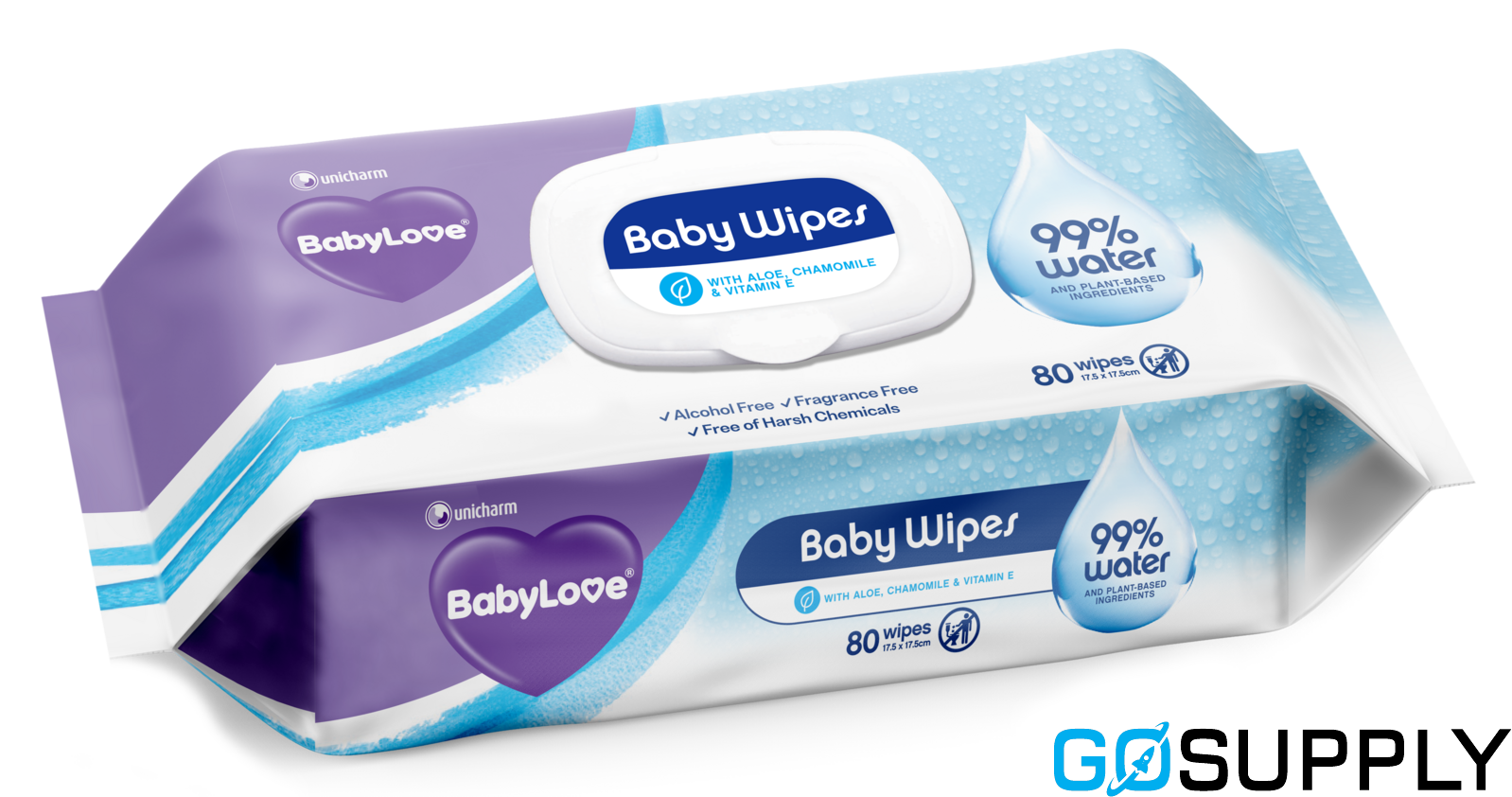 BabyLove Water Wet Wipes (240 pack)