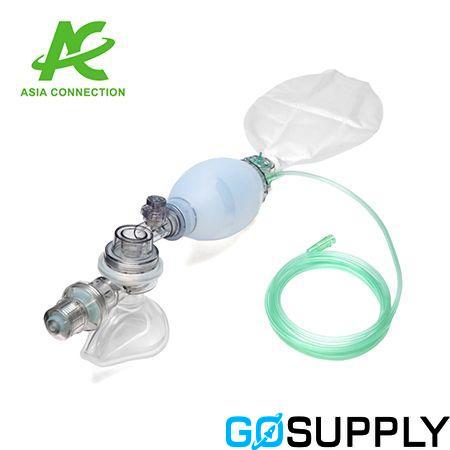 Bag & Mask Child W/Peep Valve Single Use