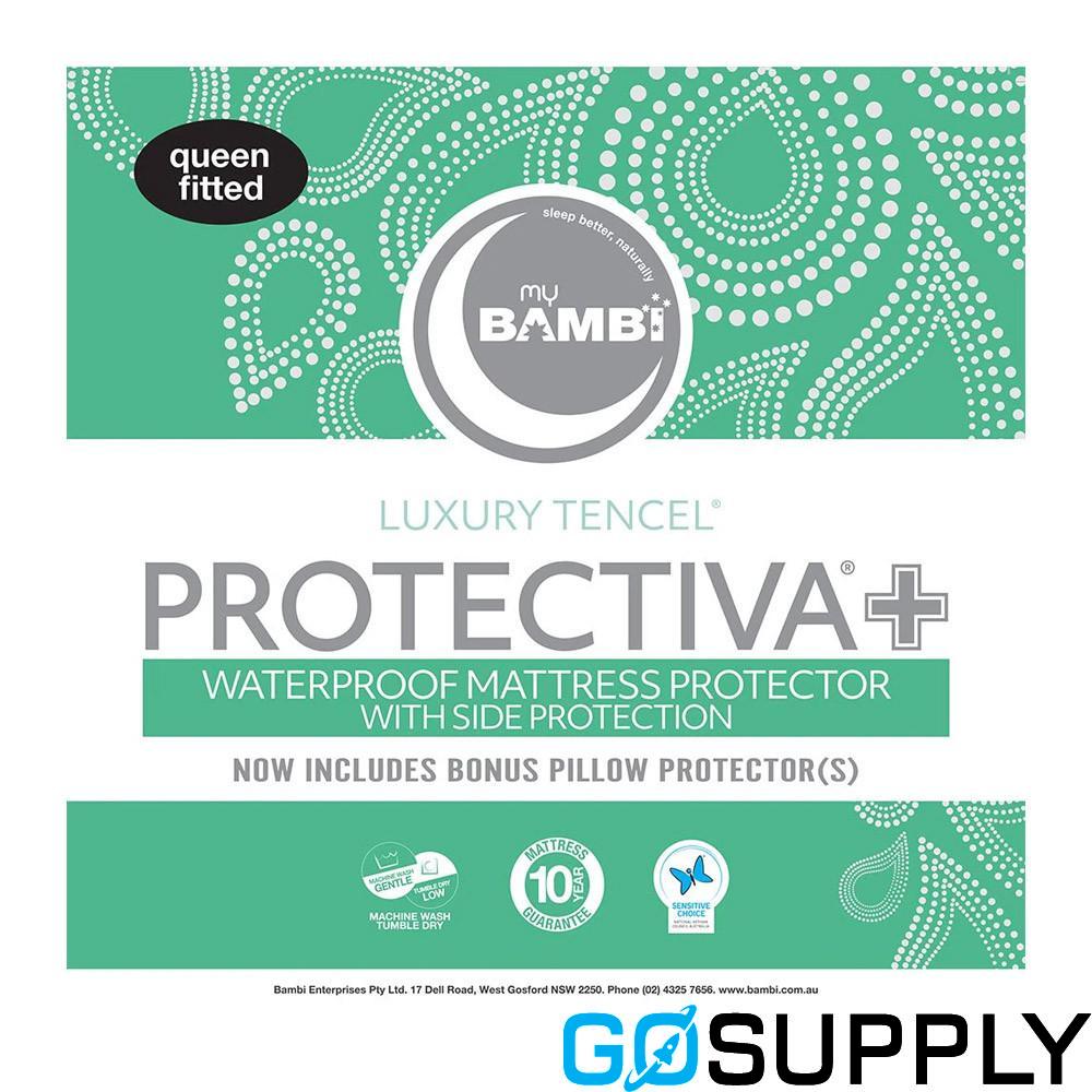 Bambi Protectiva+ Tencel with Side Protection Waterproof Mattress Protector (King)