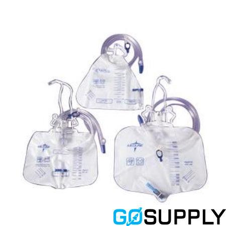 Bard 4L Drainage Bag with Hanger – Sterile Urine Drain Bag with Easy-Empty Port